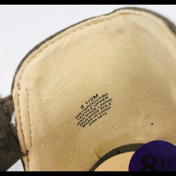 Nine West | NWOT Olive Green Block Heel Sandal - Picture 7 of 8